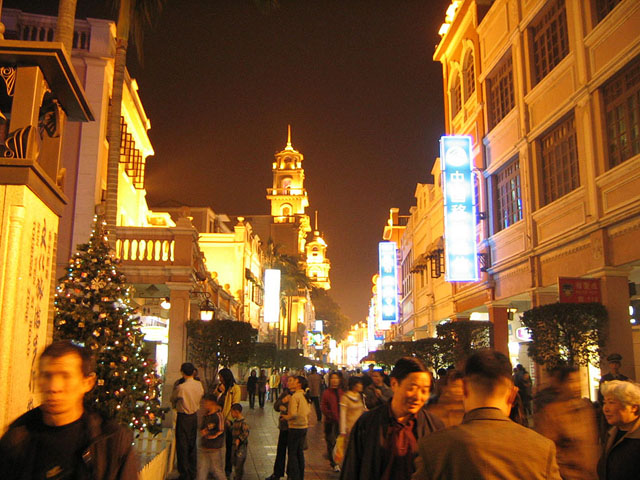 珠海莲花路步行街