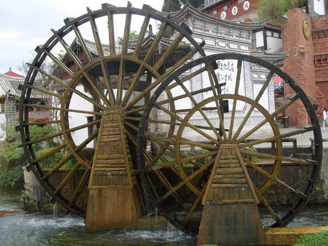 丽江大水车